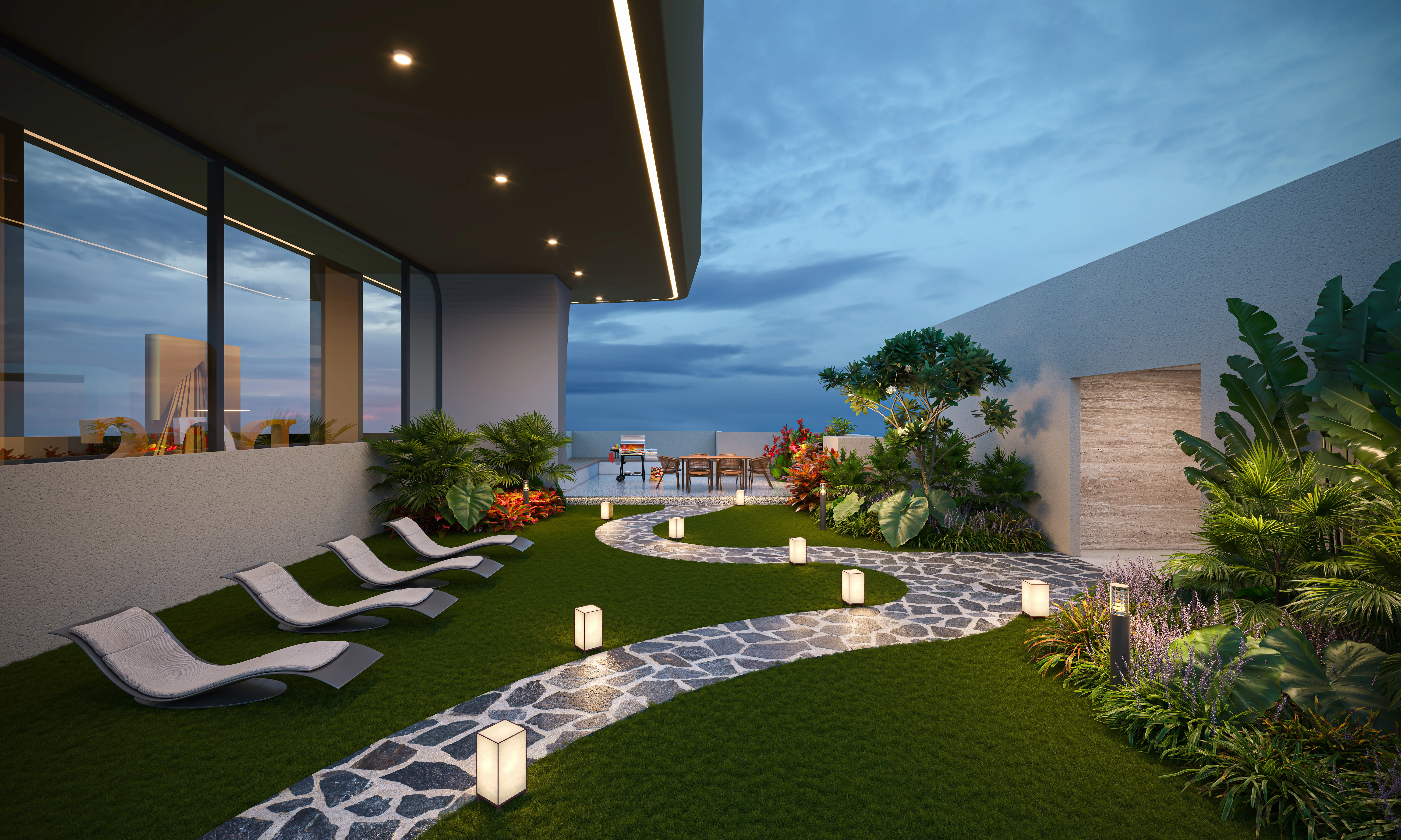 Amenities Of DGS Sheetal Sky