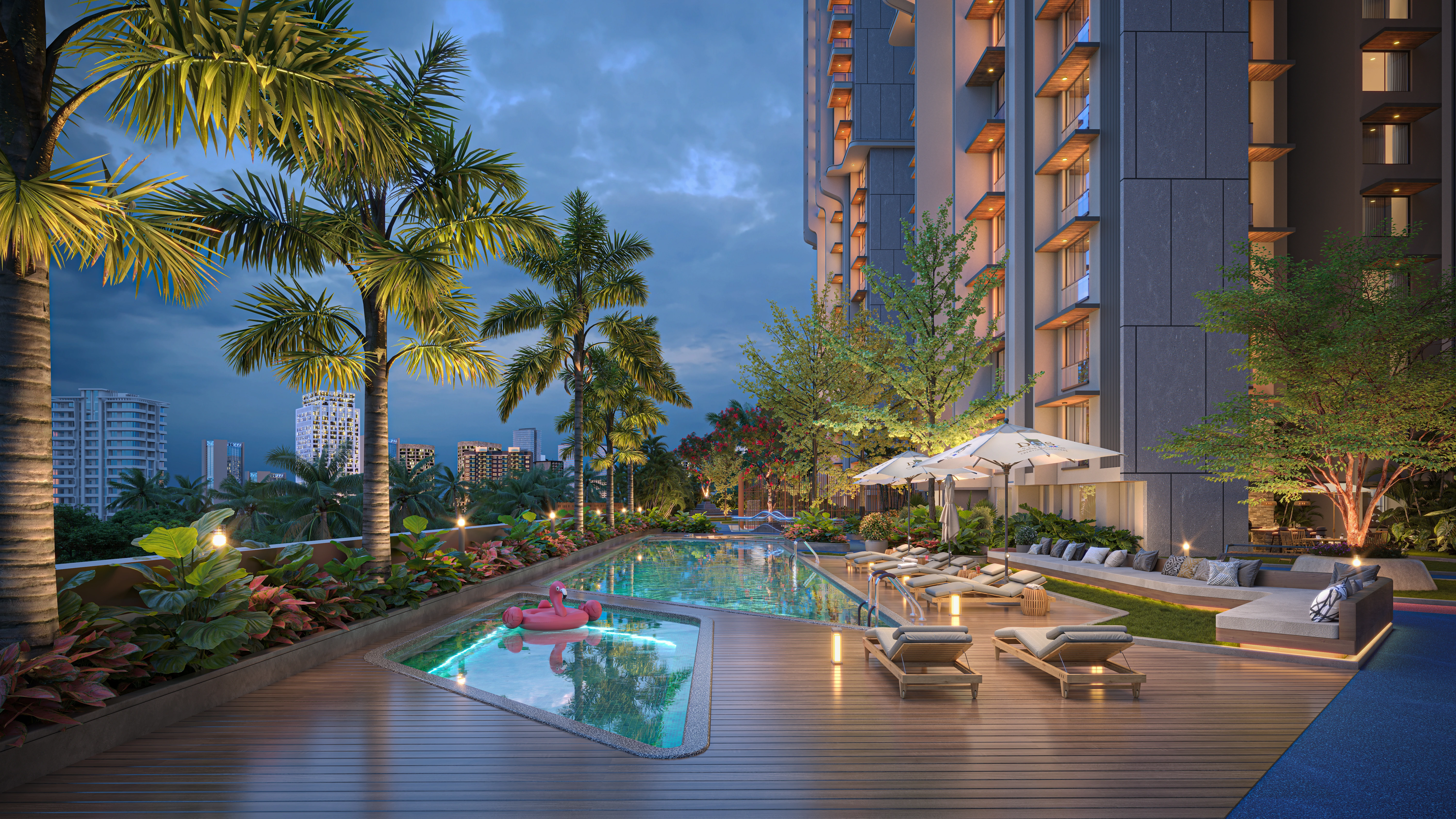 Amenities Of DGS Sheetal Sky